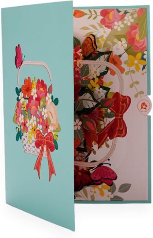 Colorful Peacock Greeting Card, Creative Peacock 3D Pop Up Card for Brithday, Congratulations Wedding, Mother Day, Thank you Cards. Suitable for All Genders. Blank insert tag included. in Kuwait