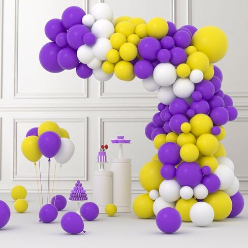 Retro Green Yellow White Balloon Garland Arch Kit, 122pcs Dark Green Yellow White Balloons for Birthday Wedding Graduation Baby Shower Anniversart Forest Jungle Tractor Soccer Party Decorations in Kuwait