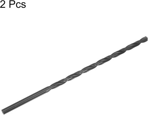 uxcell 2pcs 12mm Dia Split Point Tip 250mm Long High-Speed Steel Twist Drill Bit in Saudi Arabia