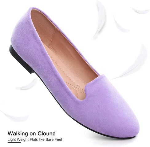 SAILING LU Women Round Toe Comfortable Ballet Flats | Shoes for Women, Dressy, Slip-ons, Loafers in Saudi Arabia