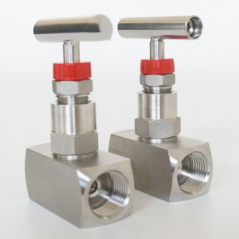 Stainless steel Needle valve 1/2'' NPT High pressure 2000 PSI, Pressure regulating, flow control, Instrument Gauge Valve, Water Oil Gas in Kuwait