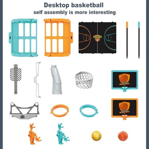 Kids Gaming Foosketball Game Basketball Game, Parent Child Interactive Game Double Fingertip Shooting Table Top Games for Kids in Saudi Arabia