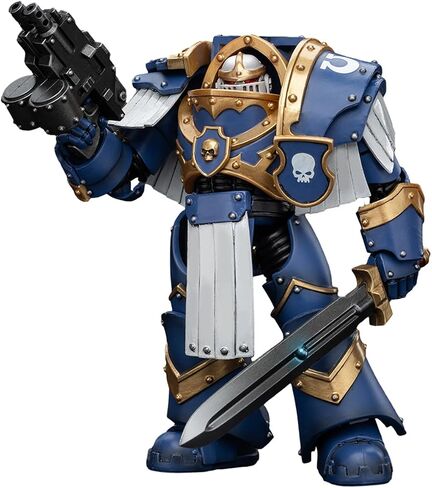 Joytoy 1/18 Action Figure Warhammer 40،000 Ultramarines Apothecary Biologis مجموعة عيد ميلاد هدية in Kuwait