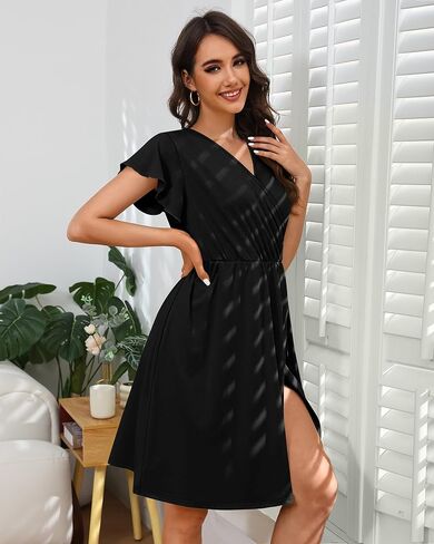 Neer 2 Pack 3 in 1 Labor Delivery Hospital Gown, Women's Maternity Dress Robe Nursing Nightgown Sleepwear for Breastfeeding in Kuwait