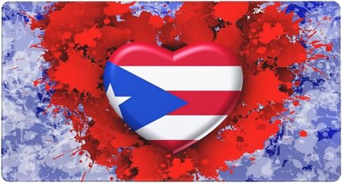 Puerto Rico Flag Square Mouse Pad,Soft Cute Computer Mouse Mat Large Mousepad Mouse Pads Great Gift Idea for Women Men in Saudi Arabia