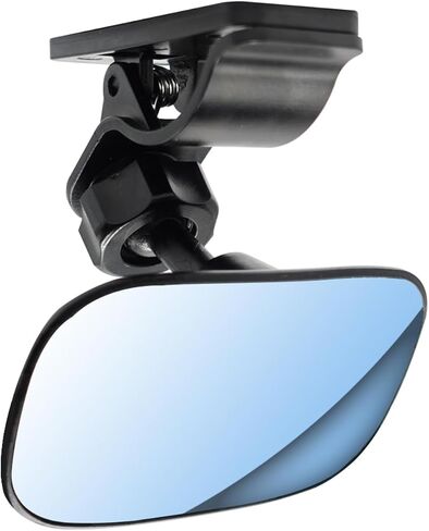 Mini Forward-Facing Baby Car Mirror - Small Rearview Mirror for Kids, Clip-on Backseat Mirror, Car Seat Mirror, Bankcard Size, 360-Degree Adjustable, 2 Pack in Saudi Arabia