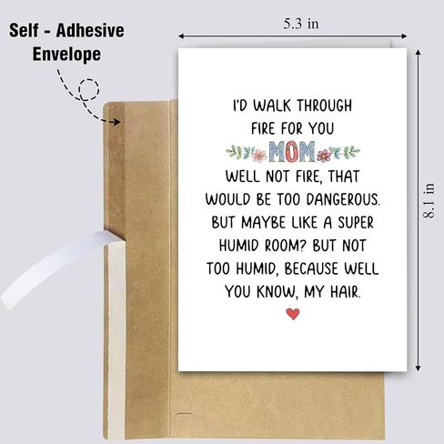 Sweet Mother's Day Card for Auntie, Funny Mothers Day Gift from Nephew Niece, Cute Mother's Gift for Aunt, To My Wonderful Auntie Card in Saudi Arabia