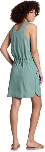 RBX Tank Dress for Women, Quick Drying Stretch Woven Hiking Golf Dress, Drawstring Waist Beach Dress Coverup with Pockets in Saudi Arabia