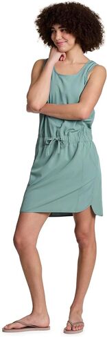RBX Tank Dress for Women, Quick Drying Stretch Woven Hiking Golf Dress, Drawstring Waist Beach Dress Coverup with Pockets in Saudi Arabia