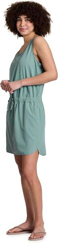 RBX Tank Dress for Women, Quick Drying Stretch Woven Hiking Golf Dress, Drawstring Waist Beach Dress Coverup with Pockets in Saudi Arabia