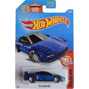 Hot Wheels '90 Acura NSX ، [Blue] 103/250 ثم والآن 3/10