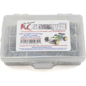RCZLOS082 - Losi 8ight -T 3.0 (TLR04006) طقم المسمار غير القابل للصدأ