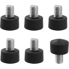 6Packs Tripod Feet Pad 3/8 Inch Anti-Slip Monopod Rubber Feet Universal Camera Tripod Feet Replacement