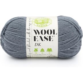Lion Brand Wool-Ease DK Yarn ، خيوط للحياكة ، الكروشيه ، والحرف اليدوية ، غابات الأخضر ، حزمة واحدة