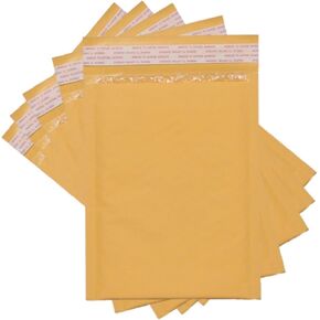 #5 Kraft Bubble Sailers 10.5x16 بوصة الشحن مغلفات مبطنة