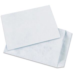 أظرف Tyvek Aviditi Flat Self-Seal ، 10 "× 13" ، أبيض ، فتحة أعلى ، أو دمعة ورطوبة مقاومة للبريد ، لشحن المستندات المهمة والمواد الترويجية والكتيبات ، حالة 100