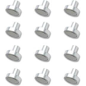 12pcs مقطع الطلاء من الفولاذ المقاوم للصدأ مع تصميم غير انزلاق ، والملحقات المغناطيسية ، والمتانة شبه الدائمة لتحسين كفاءة الطلاء (PMKJ034-12)