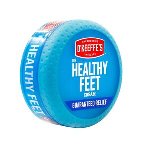 O'Keeffe's for Healthy Feet Foot Cream; Guaranteed Relief for Extremely Dry; Cracked Feet; Instantly Boosts Moisture Levels; 3.2 Ounce Jar; (Pack of 1)