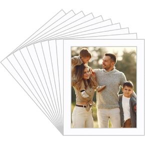 10 أجهزة كمبيوتر 10 × 12 حصيرة صور بيضاء ، حصير صور للإطارات المطابقة مع صور 8 × 10 ، حصيرة إطار الصور للصور ، المطبوعات ، الحرفية ، DIY ، Decore