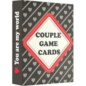 Fun Couple Date Night Game Cards - Romantic Gifts for Women Men Him Her Husband Wife Girlfriend Boyfriend, Perfect Ideas for Valentines Anniversary Birthday Stocking Stuffers Wedding