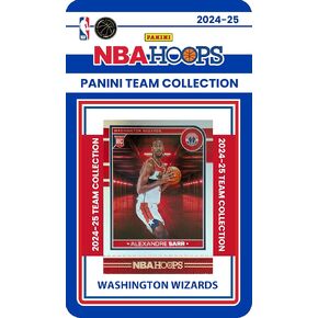 2024 NBA Hoops Factory Sealed Team Set: Washington Wizards Jordan Poole, Kyle Kuzma, Alexandre Sarr, Bub Carrington, Kyshawn George RCs (11 pieces)