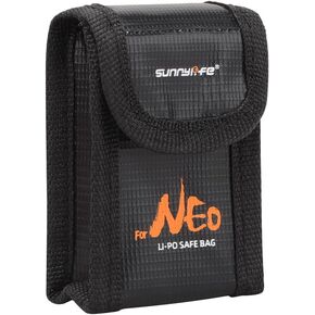 Battery Explosion-Proof Bag for DJI NEO, Fireproof Explosionproof Lipo Guard Bag, Lithium Battery Safety Storage Bag, for Storage & Charging (S-for 1 Battery)