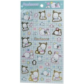 Sanrio Pochacco Pet Sticker Seal 1 Sheets 46 PCS Scrapbooking Supplies Supplies (Friends)