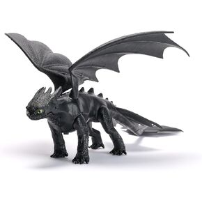 DreamWorks Dragons, How to Train Your Dragon, Battle Dragons, Plasma Sounds Night Fury, 13" Action Figure, Kids Toys for Boys & Girls Ages 4 and up
