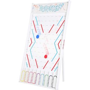 GoSports DROPSTER Prize Drop Game with Customizable Slots - Game Show Style Coin Drop - Great for Trade Show Prizes, Educational Trivia, Party Games & More