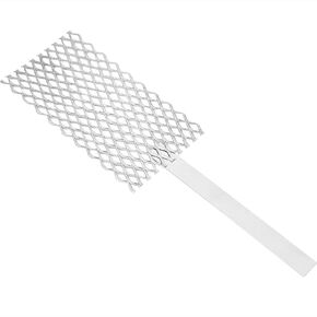 Ejoyous Platinized Tita nium Mesh, Platinized Tita nium Anode Rhodium Jewelry Plating Plater Tool, Rhodium Plating Kit 20 * 5cm / 7.87 * 1.97inch Tita nium Mesh with Handle