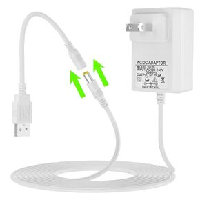 Baby Swing Power Cord USB,Baby Swing Charger USB,Compatible with Ingenuity Swing for InLighten,InLighten Soothing,Anyway Sway,ConvertMe,Swing n Go Deluxe,SimpleComfort (USB-6V-10FT)