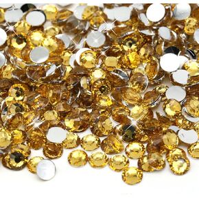 25000 PCS Orange AB Rhinestones Bulk Flatback ، SS16/4MM غير هتفيكس كريستال راين راينسونج راينس ، أظافر مكياج الحرف اليدوية.