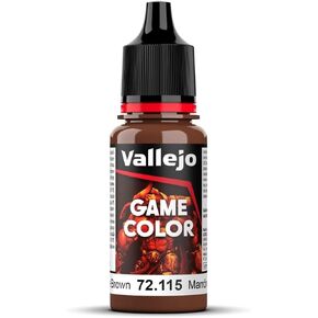 لون لعبة Vallejo 72115 Grunge Brown (18 مل)