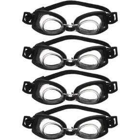 Toyvian 4pcs Dollhouse Swim Goggle Miniature Swimming Goggles Mini Swim Glasses Googgles Doll Associory For Kids Girls Boys