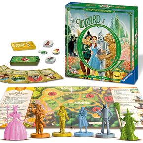 Ravensburger Wizard of Oz Adventure Book Game for Ages 10 & Up – Immersive Story-Based Gameplay | Detailed Miniatures | Ideal Gift for Brain Teaser Enthusiasts | Interactive Group Activity