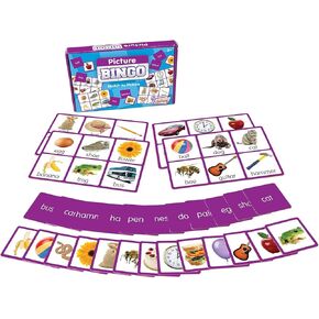 Junior Learning Picture Bingo Educational Action Games