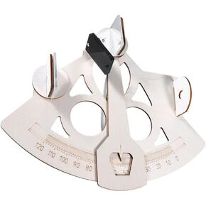 Toyvian Sextant Mark Navigation الأفق الاصطناعي حزمة Sextant Mavigation Tool Toy التعليمية لممارسة التدريب على الملاحة