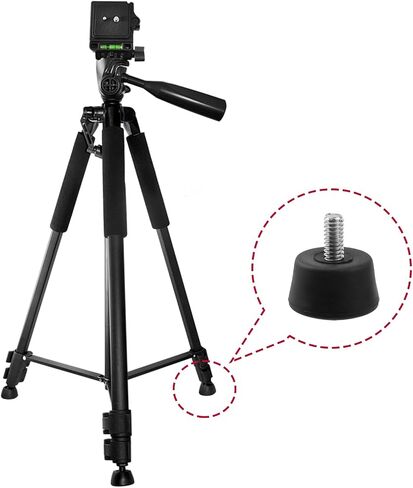 6Packs Tripod Feet Pad 3/8 Inch Anti-Slip Monopod Rubber Feet Universal Camera Tripod Feet Replacement in Saudi Arabia