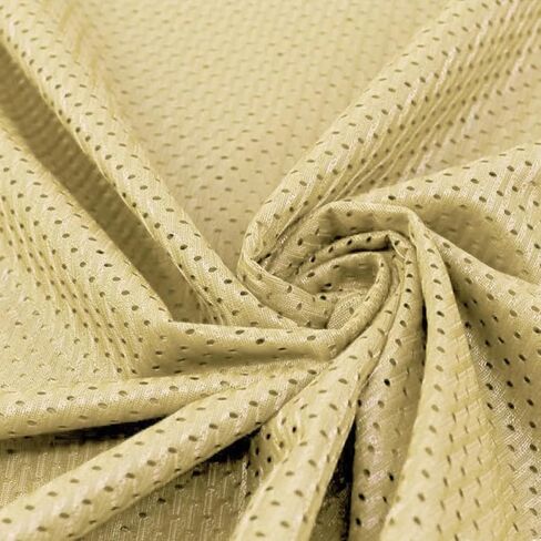 Stylish FABRIC 60" Wide Football Mesh Knit Fabric by The Yard-100% Polyester, 150 GSM, Breathable, Anti-Wrinkle, No Stretch – for Sportswear, Apparel & DIY Projects, Hot Pink 1 Yard in Kuwait
