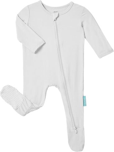 Baby Zipper Votie Pajamas ، SuperSoft Bamboo Rayon Baby Baby PJS Boy Girl 0-3-6-9-18-24 شهرًا in Saudi Arabia