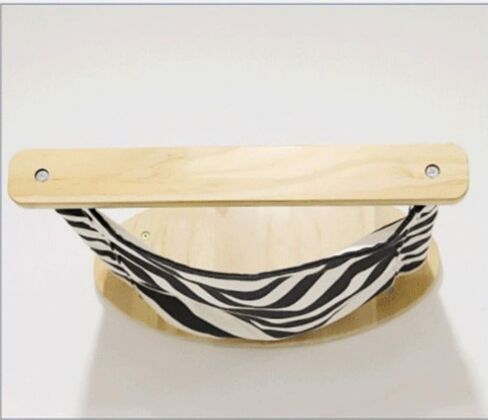 Cat Scratching Staircase, Wooden Climbing Platform for Cats, Stairway Design Climbing Shelf Wall Mounted, Four Step Kitty Stairway with Jute Sisial Cats Jumping Platform (Flat-Ladder) in Kuwait