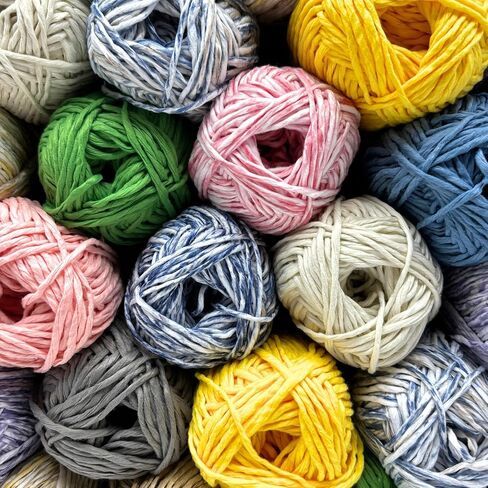 Sensy Softee Raffia Twisted Tape Yarn, Soft Craft Yarn, 3.5 oz, 109 Yards, 100% Polyester, Gauge 4 Medium (Latte) in Kuwait