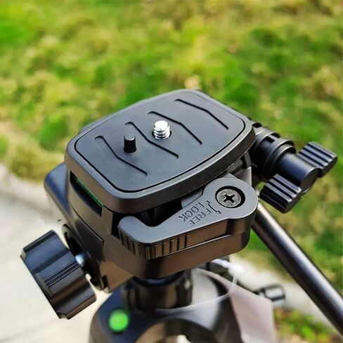 2 Pcs 42mm Tripod Quick Release Plate Camera Mounting Adapter Parts Replacement, QR Plate Replacement for Ambico V-0554 Promaster 6100 6160 Vivitar V3000 Hakuba S-4500 Velbon Sherpa Tripod Mount 1 5/8 in Saudi Arabia