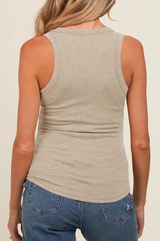 UNCLECAT Women's Maternity Tank Tops Summer V-Neck Sleeveless Pregnancy Clothes Casual Basic Shirt in Kuwait