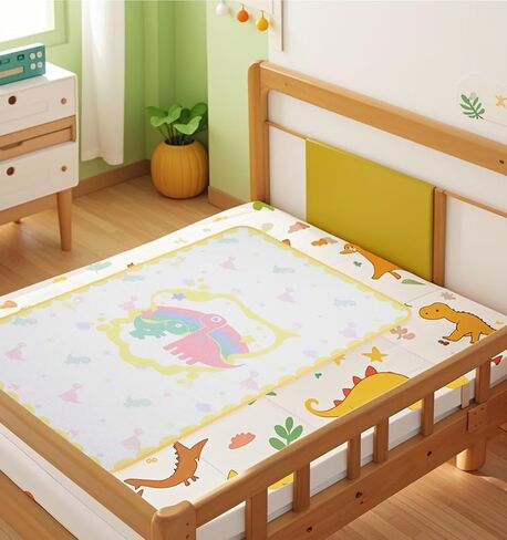 Bed Pads Pee Pad Waterproof Mattress Protector Washable 30 x 45.5 inch for Adults Printed Pink Candy Castle in Kuwait