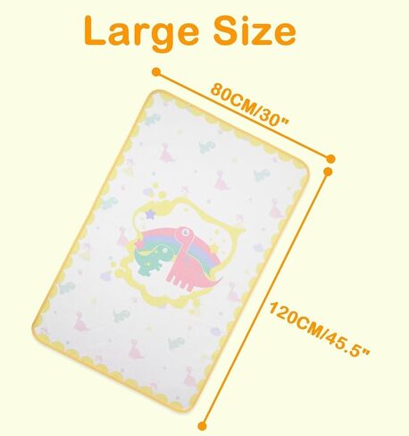 Bed Pads Pee Pad Waterproof Mattress Protector Washable 30 x 45.5 inch for Adults Printed Pink Candy Castle in Kuwait