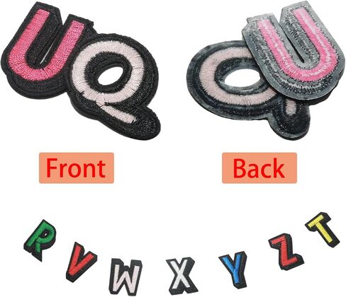 20 Pcs Heart Iron On Patches, Colorful Iron on Hearts Patches, Cute Embroidered Sew on Love Applique Patches，for Clothes Dress Jeans DIY Craft in Saudi Arabia
