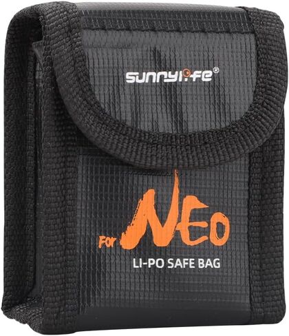 حقيبة حارس حارس Lipo المقاومة للبطارية لـ DJI Neo ، حقيبة حارس Lipo المضادة للانفجار ، وحقيبة تخزين أمان بطارية الليثيوم ، للتخزين والشحن (بطارية S-for 1) in Kuwait
