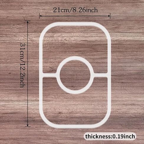 3 Pocket Tray Router Templates, Acrylic Router Tray Templates for Woodworking, DIY Router Inlay Template for Painting Supplies and Craft Projects Tracing Guide Tools in Kuwait