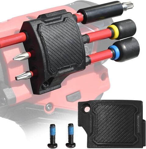 Bit Holder for Milwaukee M12 Impact Driver, Magnetic Tool Holder with Two Screws, Bits Holster ‎Only for M12 GEN3 in Saudi Arabia